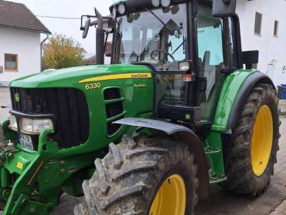 Verkaufe John Deere 6330 wegen Betriebsaufgabe