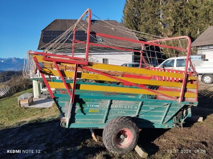 Alter Ladewagen Hamster