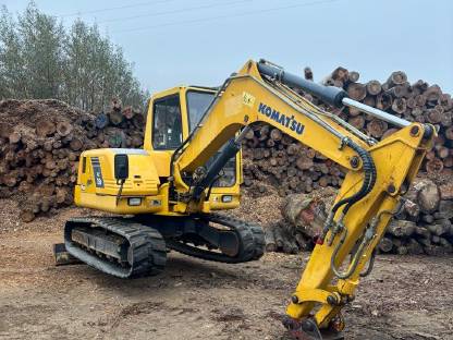 Komatsu PC 75R Kettenbagger Minibagger Bagger Lehnhoff