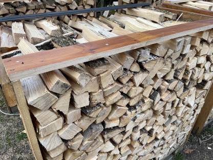 Bild 2:Holz, Kaminholz, Scheite 33 cm, Esche und Fichte getrennt