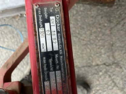 Bild 4:Mulcher G. Dücker SMT 18 RZ