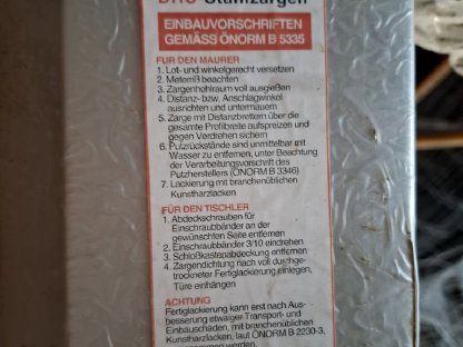 Bild 2:Vollholztüren Fichte 4 Stk., 75 x 200 cm inkl. Stahlzarge