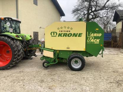 Krone Vario Pack 1500 und Swadro 640tc