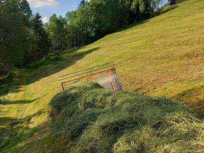 Bild 3:Mulcharbeiten mit Ibex G2