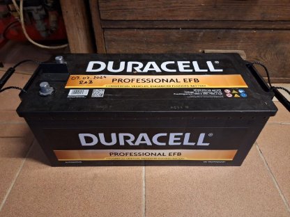 Batterie Akku Duracell 12 V 190 Ah