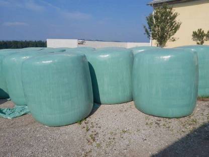 Maissilageballen Ernte 2024