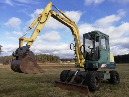 Mobilbagger Radbagger Minibagger YB401W