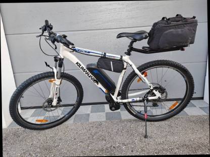 E-Bike E-Fahrrad mit Mittelmotor Antrieb Schachner MM15