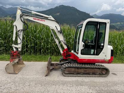 Takeuchi TB 135 Bagger mit Powertilt