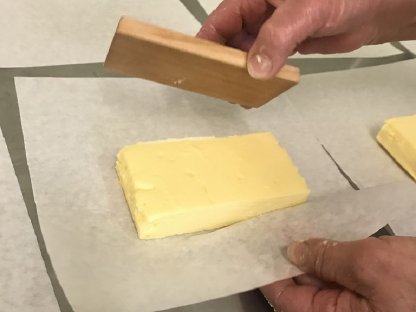 Bild 6:Mehrfach-Butterform, Buttermodel