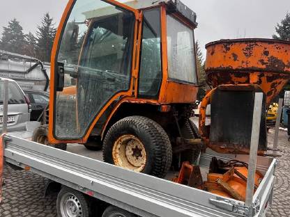 Iseki TM 17 4x4 Allrad Winterdienst Traktor