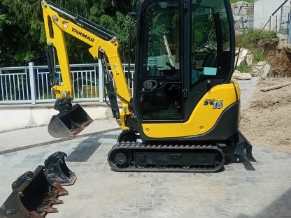 Minibagger Yanmar SV 16