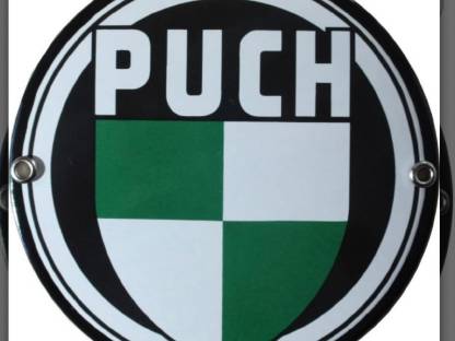 Email-Schild 50 cm Puch Logo