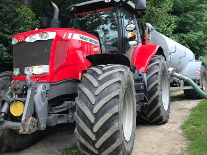 Bild 7:Gülleausbringung auch bodennah