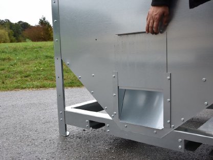 Bild 6:Getreidecontainer Saatgut Korn Lager Container