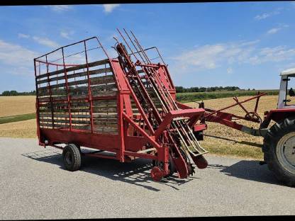 Ballenladewagen Kleinballen