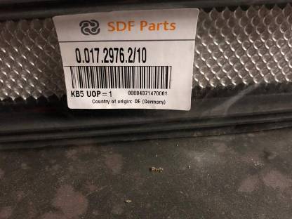 Bild 2:Same-Deutz-Kabinenluftfilter