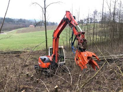 Bild 3:Winterzeit - Pflegezeit für Straßen- und Feldwege