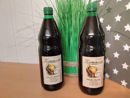 Bild 2:Kürbiskernöl