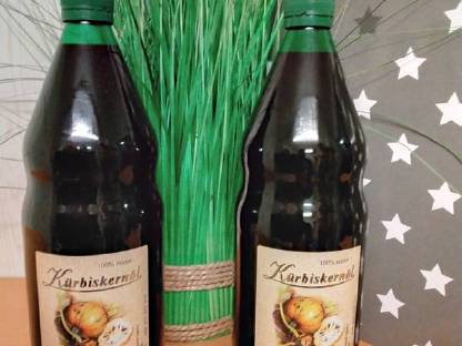 Bild 3:Kürbiskernöl