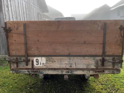 Bild 5:Einachsanhänger