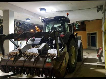 Bild 2:Forstmulchen und Landschaftspflege