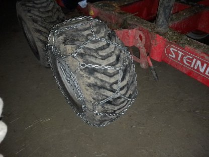 4 Stk. Schneeketten 400/60 R15.5 Rückewagen