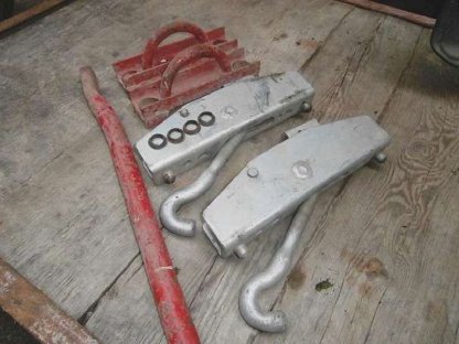 Bild 3:Zwischenringe für Zwillingsbereifung, Schnellverschluss