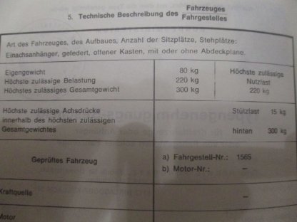 Bild 2:Pongratz Autoanhänger PA123 mit Deckel, Fahrradträger