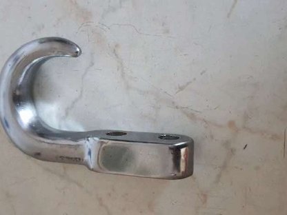 Bild 3:Offroad-Abschlepphaken, zum Schrauben, verchromt