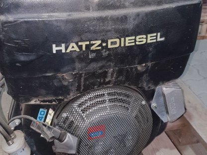 Hatz Dieselmotor 1B40 für Einachser 11 PS mit Elektrostarter