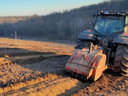 Bild 8:Forstmulchen Forstfräsen Stockfräsen Steinfräsen Aufforstung