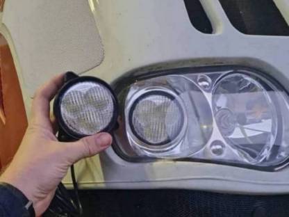 Sonstiges Traktorzubehör: Hella LED Einbau Scheinwerfer gebraucht