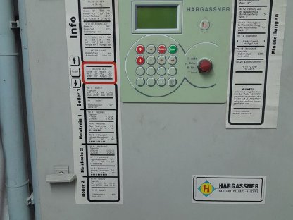 Bild 2:Hackschnitzel Holzheizung