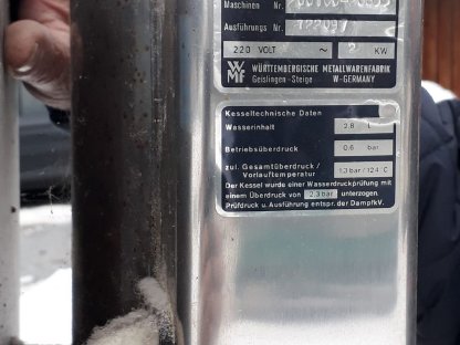 Bild 4:WMF Kaffeemaschine