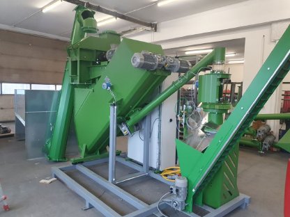 Bild 2:Pelletieranlage inkl. Hammermühle
