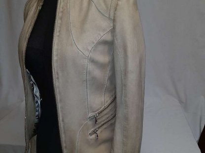 SCHYIA Lammlederjacke, top Qualität, Gr.34, beige