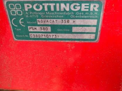 Mähwerk Pöttinger Novacat 350 H