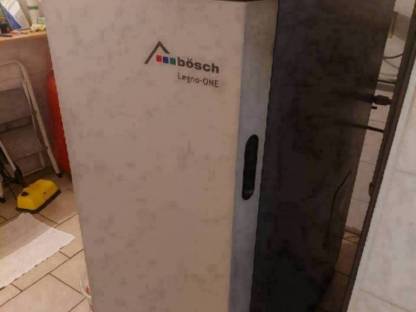 Sehr gut gepflegte 15 kW Heizung von Bösch für Stückholz