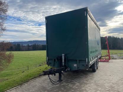 Tieflader Anhänger Baggertransporter