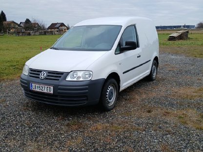 VW Caddy mit Sortimo Regalsystem