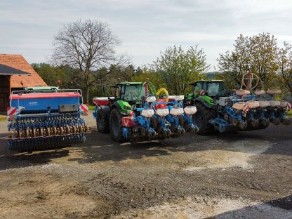 Bild 6:Streifenfrässaat Strip Till