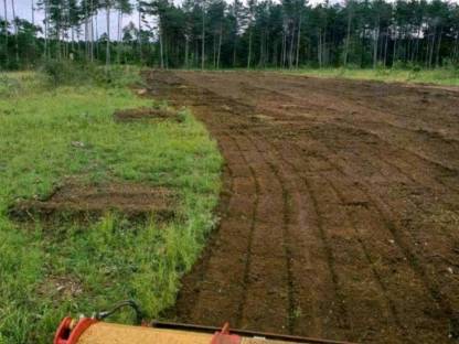 Bild 3:Steinfräsarbeit