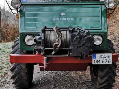 UNIMOG SEILWINDE unimog Forstausführung