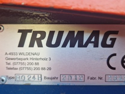 Bild 3:Trumag Robot 24 Tieflader