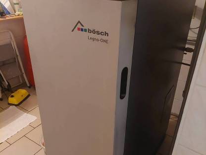 Sehr gut gepflegte 15 kW Heizung von Bösch für Stückholz