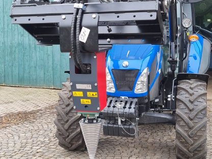 Kegelspalter Traktor mit Euroaufnahme Hauer 800-1.100 cm³