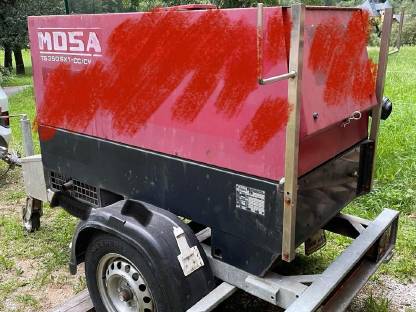 Diesel Notstromaggregat Generator Schweißgenerator 12 kVA MOSA TS350 SXY