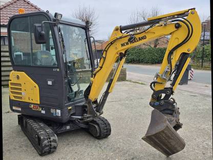 New Holland E19C Minibagger Powertilt