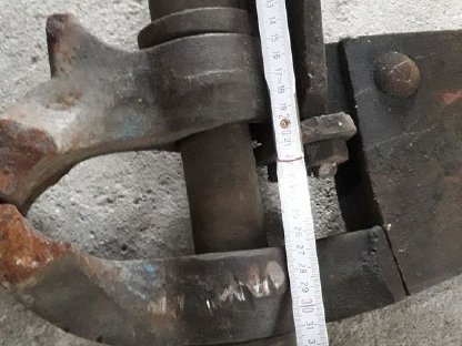 Bild 2:Schraubstock 120 mm Schmiede